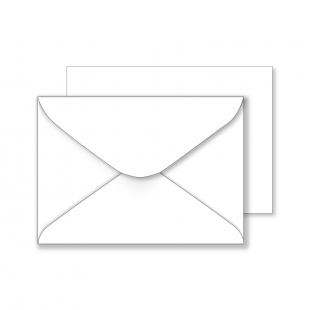 Essentials White Envelopes- 125mm x 176mm