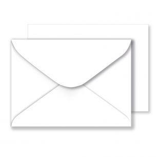 1,000 Wholesale 5" x 7" White Envelopes 140gsm (133mm x 184mm)
