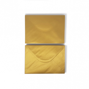 Luxury C5 Envelopes - Metallic Gold