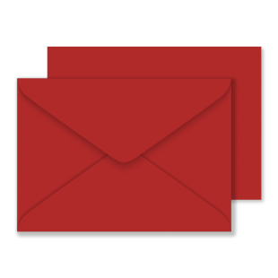 C5 Scarlet Red Envelopes 100gsm (162mm x 229mm)