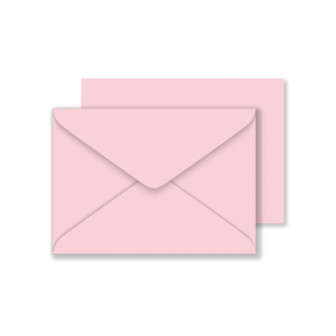 C6 Candyfloss Pink Envelopes 100gsm (114mm x 162mm)