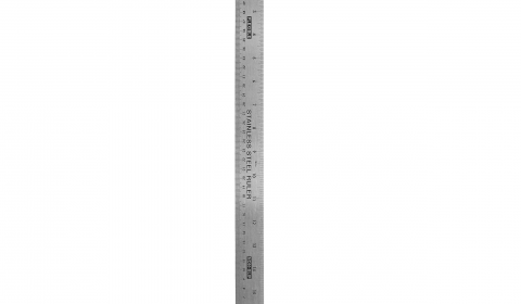 Helix 18 inch 45cm Steel Ruler