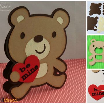 Valentines Day Card Ideas Handmade   Bear