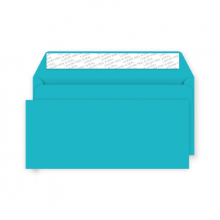 DL Peel and Seal Envelope - Cocktail Blue