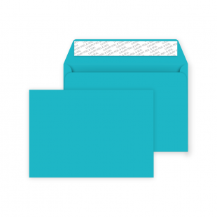 C6 Peel and Seal Envelope - Cocktail Blue
