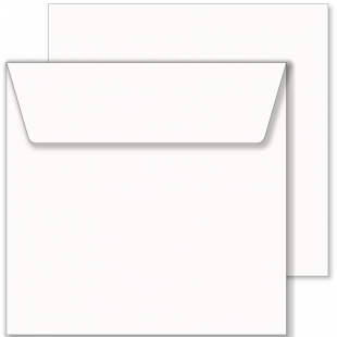 Essentials White Square Envelopes- 240mm x 240mm