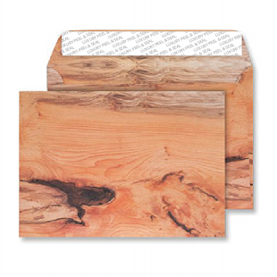 C5 Peel and Seal Envelopes - Planed Yew
