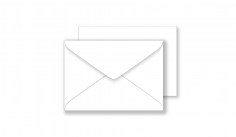 Essentials C7 White Envelopes
