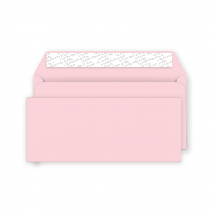 DL+ Peel and Seal Envelope - Baby Pink