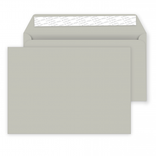 C5 French Grey Peel and Seal Envelopes 120gsm (162mm x 229mm)