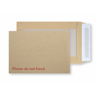 C4 Manilla Board Backed Envelopes Peel & Seal (324x229mm)