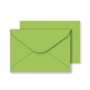 C6 Envelopes - Lime Green