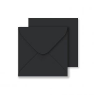 Square Black Envelopes (130mmx 130mm)