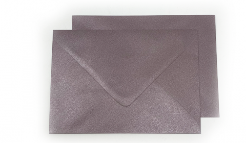 C6 Pearlised Dark Brown (Bon Bon) Envelopes (162mm x 114mm)