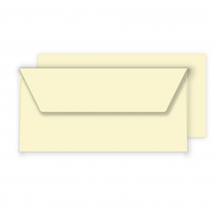 DL Vanilla Envelopes 100gsm (110mm x 220mm)