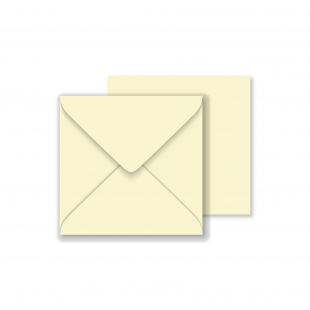 1,000 Wholesale Square Vanilla Envelopes 100gsm (130mm x 130mm)
