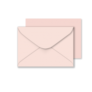 5"x7" Sirio Colour Nude Envelopes 115gsm (133mm x 184mm)