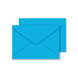 C6 Envelopes - Kingfisher Blue