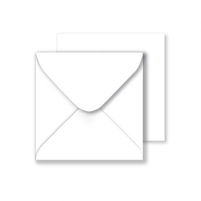 White Square Envelope