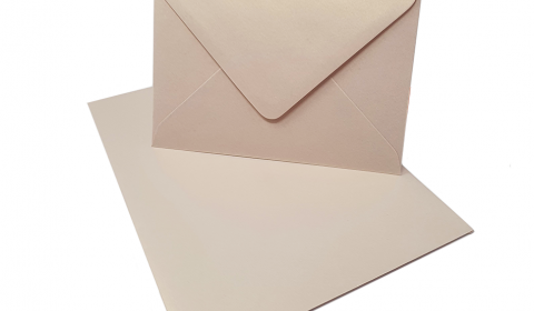 C6 Rose Gold Sirio Pearl Envelopes 125gsm
