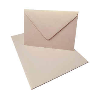 C6 Rose Gold Sirio Pearl Envelopes 125gsm