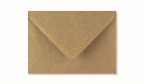 1,000 Wholesale C7 Ribbed Kraft Envelopes 115gsm (82mm x 113mm)