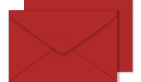 C5 Scarlet Red Envelopes 100gsm (162mm x 229mm)