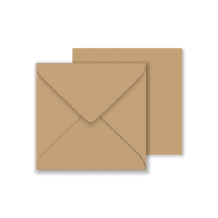 Large Square Lakes Craft Biscuit Envelopes 120gsm (146x146mm)