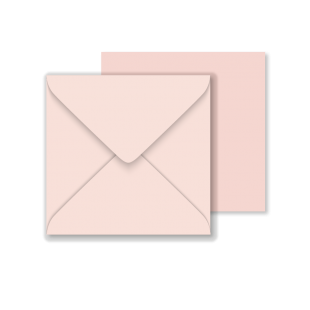 Extra Large Square Lakes Craft Blush Envelopes 120gsm (155x155mm)