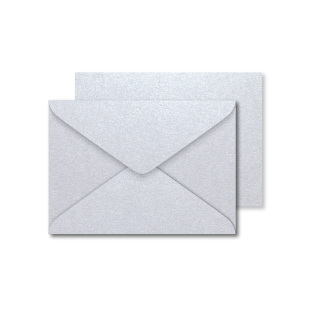 C6 Ice White Sirio Pearl Envelopes 125gsm