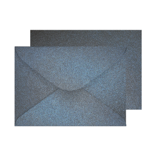 C5 Shiny Blue Sirio Pearl Envelopes 125gsm