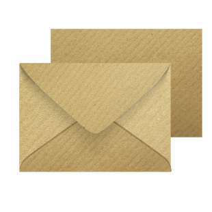 C5 Brown Ribbed Kraft Envelopes 100gsm (162mm x 229mm) (New Style)