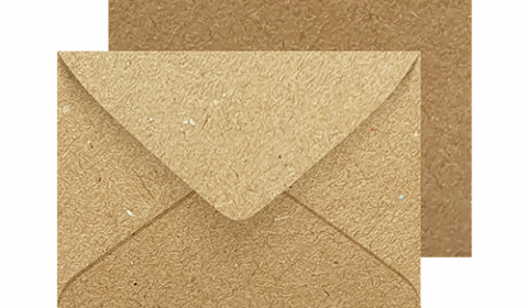 C5 Fleck Kraft Envelopes 115gsm (New Style)