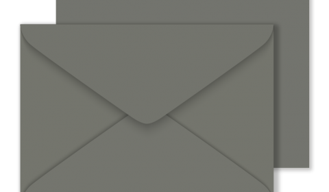 C5 Sirio Colour Antracite Envelopes 115gsm (New Style)