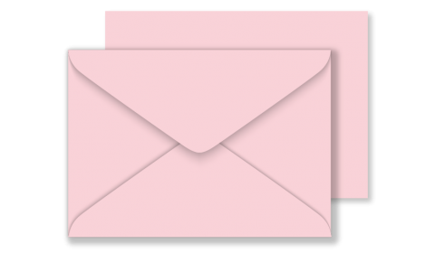 C6 Candyfloss Pink Envelopes 100gsm (114mm x 162mm)
