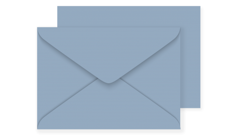 Luxury C6 Envelopes - New Blue