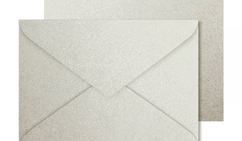 5"x7" Ultra White Pearl Envelopes 120gsm (133x184mm)