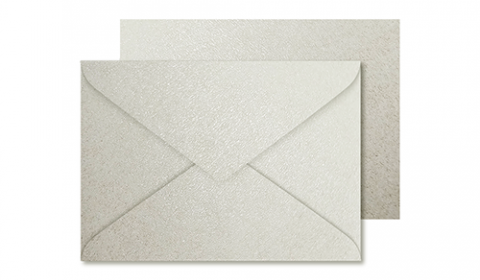 Luxury C6 Envelopes - Pearlised Ultra White
