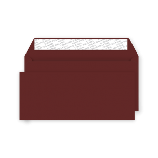 DL Peel and Seal Envelope - Bordeaux