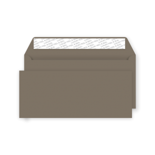 DL+ Peel and Seal Envelope - Graphite Grey