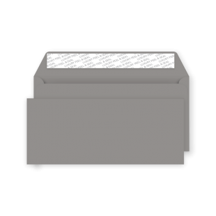 DL+ Peel and Seal Envelope - Storm Grey
