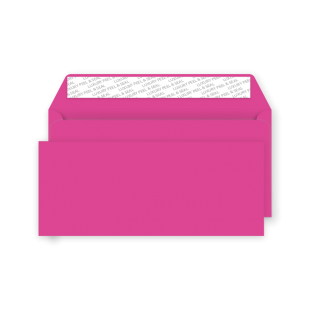 DL+ Peel and Seal Envelope - Shocking Pink