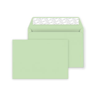 C5 Peel and Seal Envelopes- Spearmint Green