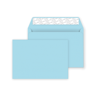 C5 Peel and Seal Envelopes - Cotton Blue
