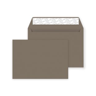 C5 Peel and Seal Envelopes - Graphite Grey