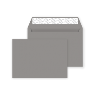 C5 Peel and Seal Envelopes - Storm Grey
