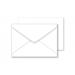 1,000 Wholesale C6 White Envelopes 130gsm (114mm x162mm)