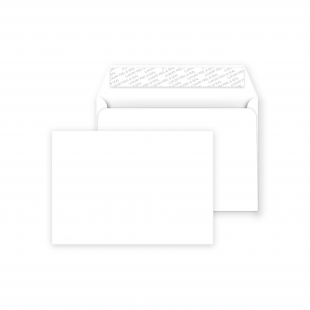 C5 Peel and Seal Envelopes - Ice White
