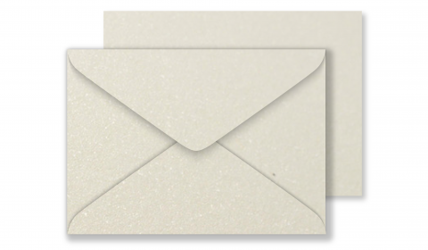 Luxury C6 Envelopes 120gsm - Pearlised Ivory