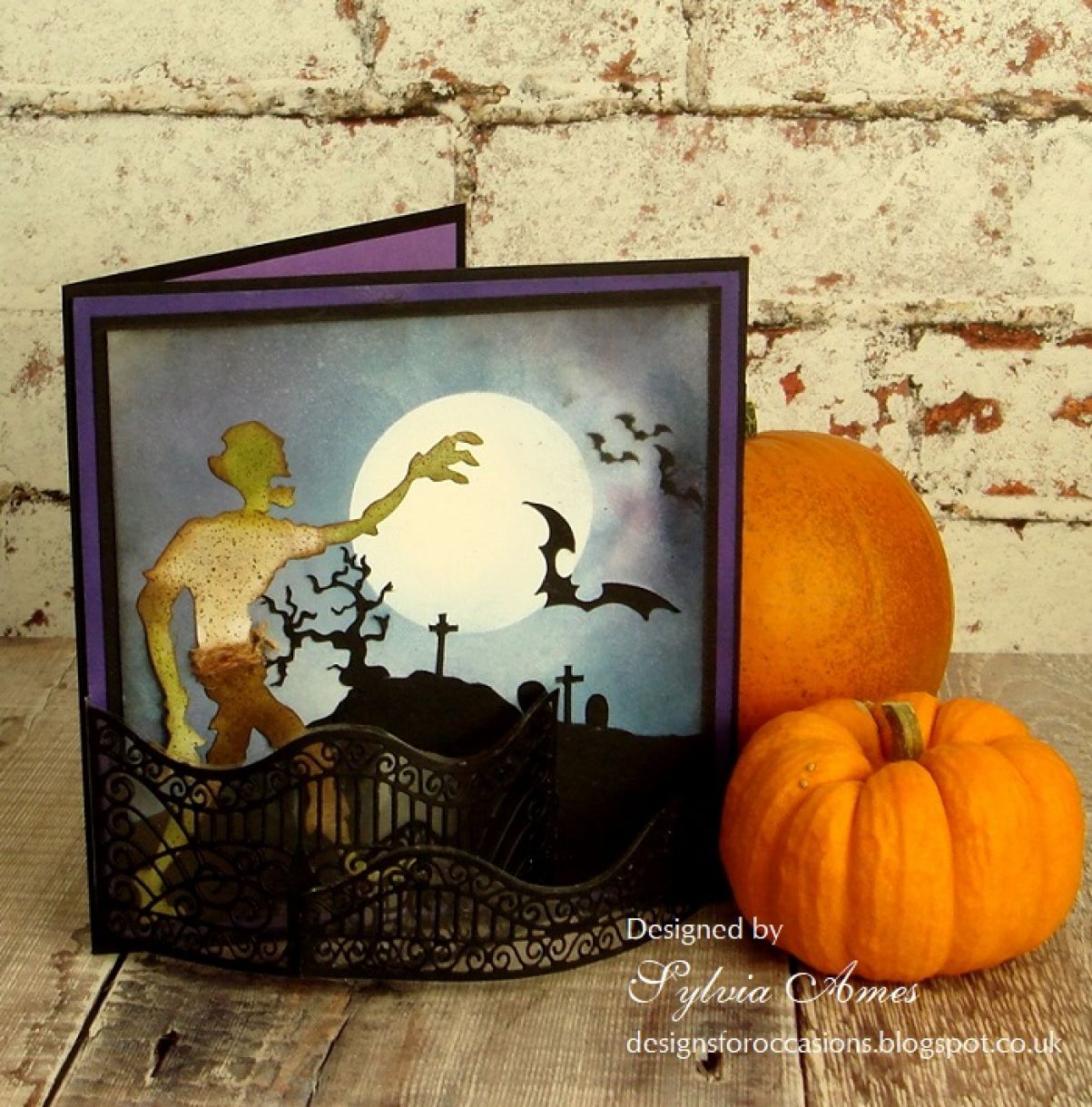 Halloween Card Zombie
